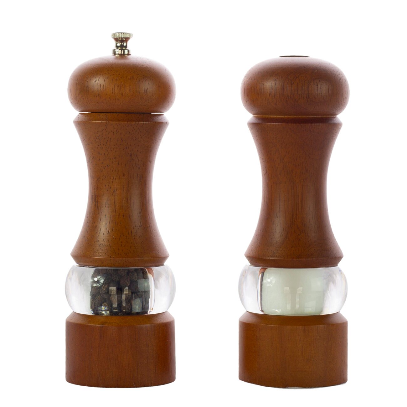 Set de molinos de madera Olde Thompson de 20.32 cm