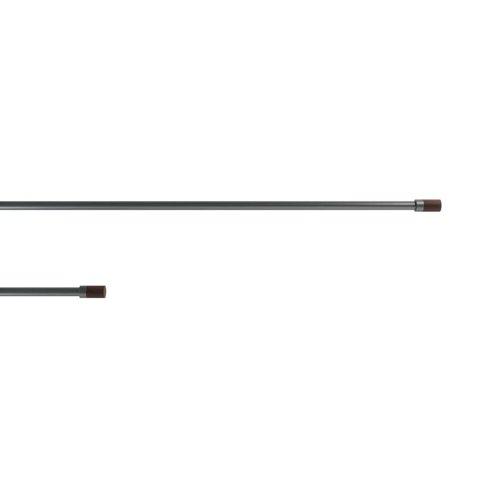 Cortinero extensible Umbra™ Blok de 91 cm a 1.83 m color negro/café - Image 5