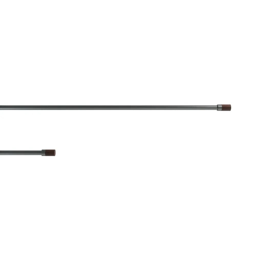 Cortinero extensible Umbra™ Blok de 1.83 m a 3.66 m color negro/café - Image 6